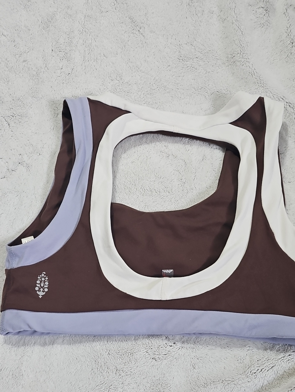 FP Movement Never Better Colorblock Ringer Bra S/p - Picture 3 of 6